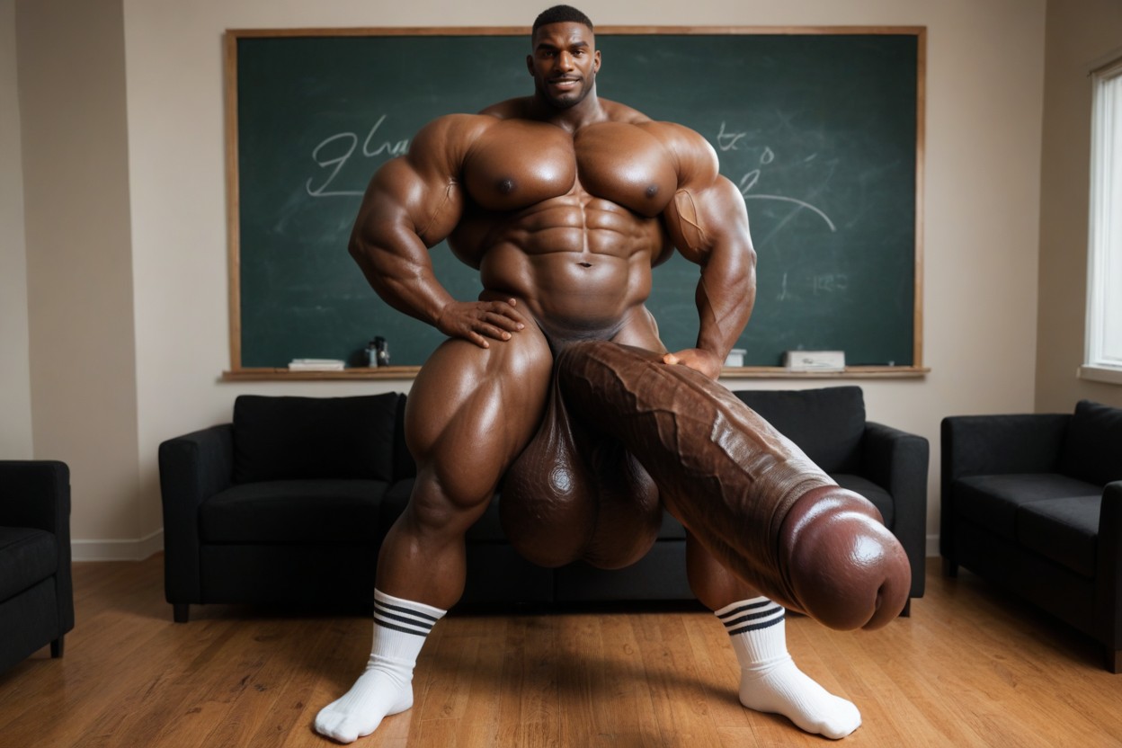 Corpo Todo, Hyper Thick Long Massive Cock, Perfect Face Pornografia gay com IA
