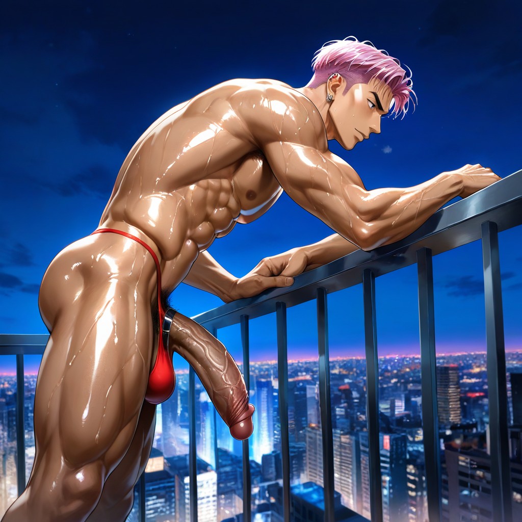 Dimly Lit, Show Full Body, Detailed Face Porno IA Gay
