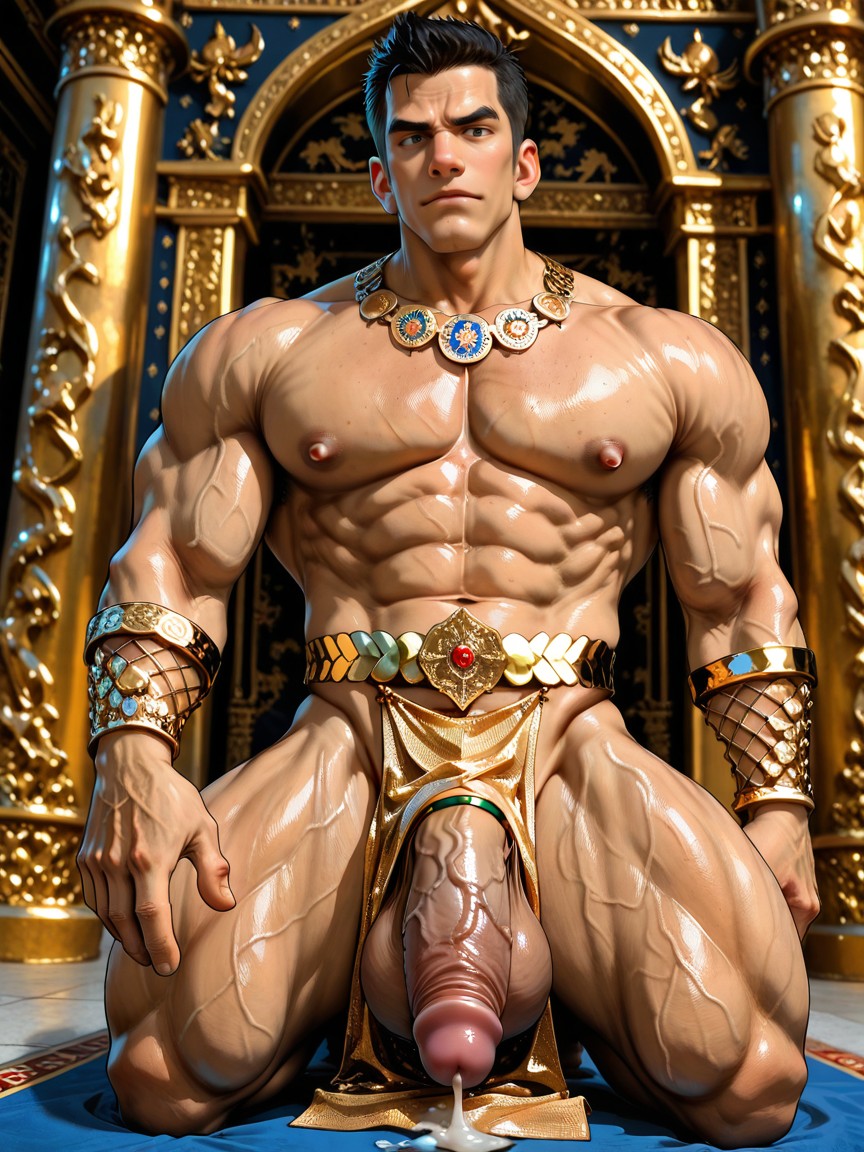 Hard Long Nipples, Thai King, Kniend KI Schwulenporno