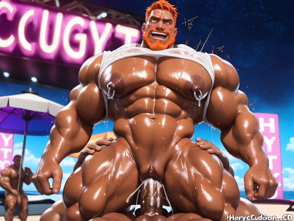 흑인, Leaking Pussy, Men 게이 AI 포르노