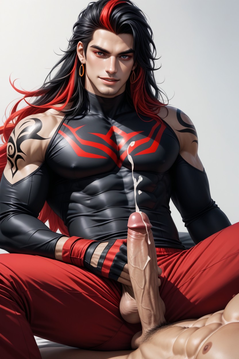 Chocker, Men Only, Chest Tattoo AI Gay Porn