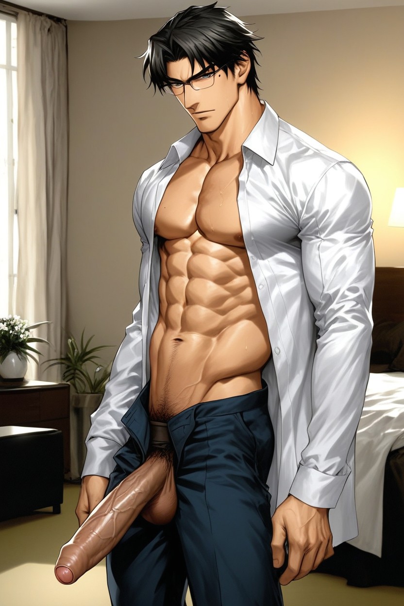 S Hair, Person, 18+ ゲイAIポルノ