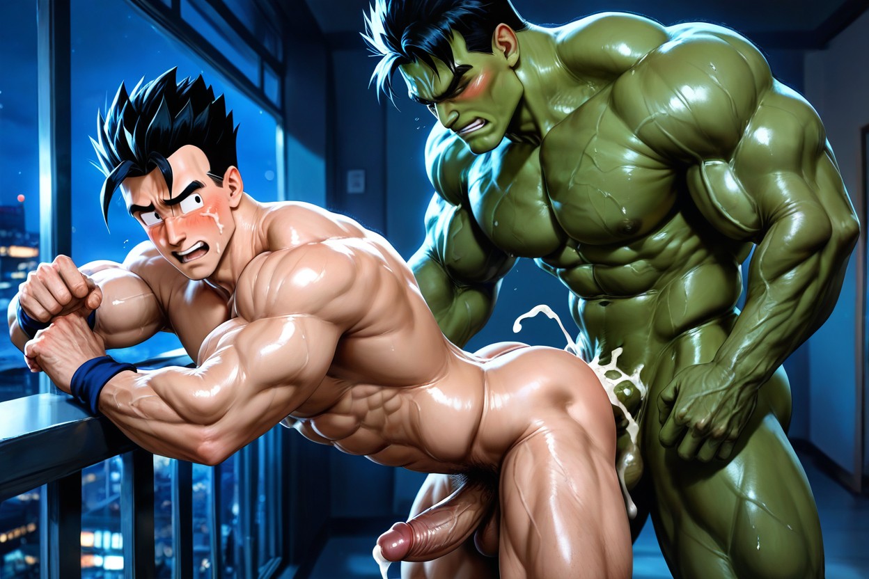 Nice Obliques, Night Time, Bent Over ゲイAIポルノ