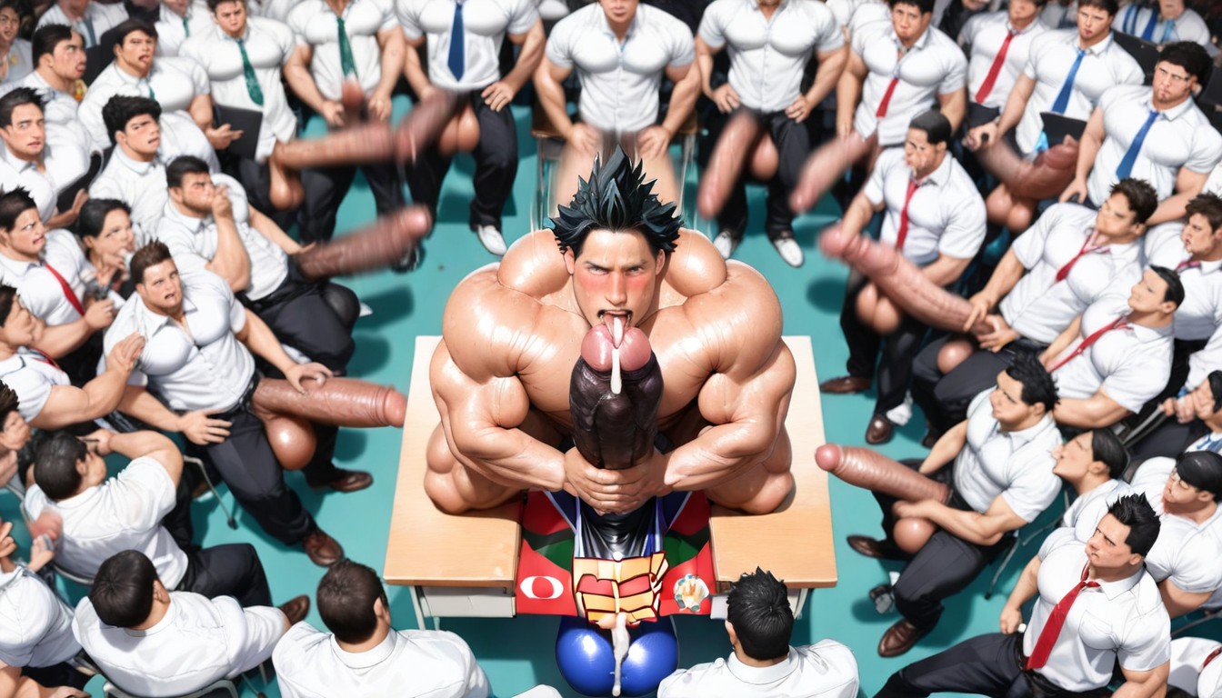 Japanese, Extremely Erect Bulge, Kissing Licking Glans AI同性戀黃片