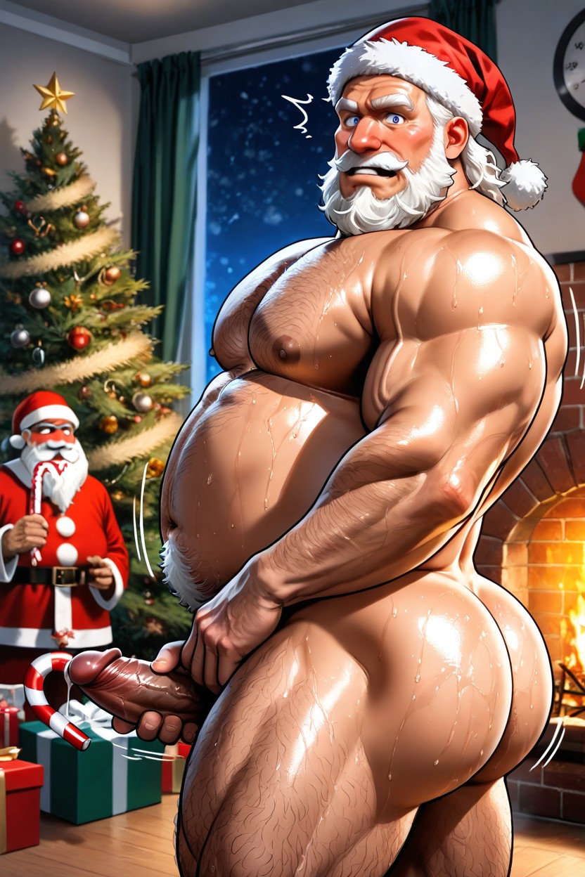 Candy Cane, Naked, Living Room Porno gay IA