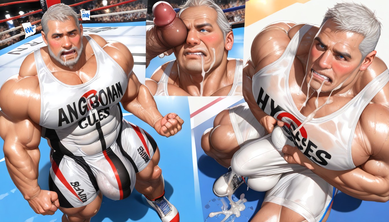Blushing, Wrestling Sport, Muscle AI同性恋黄片
