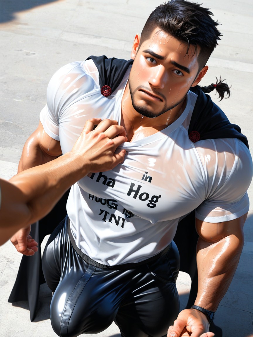 Horny, 透視裙底 , Wearing Shirt AI同性戀黃片