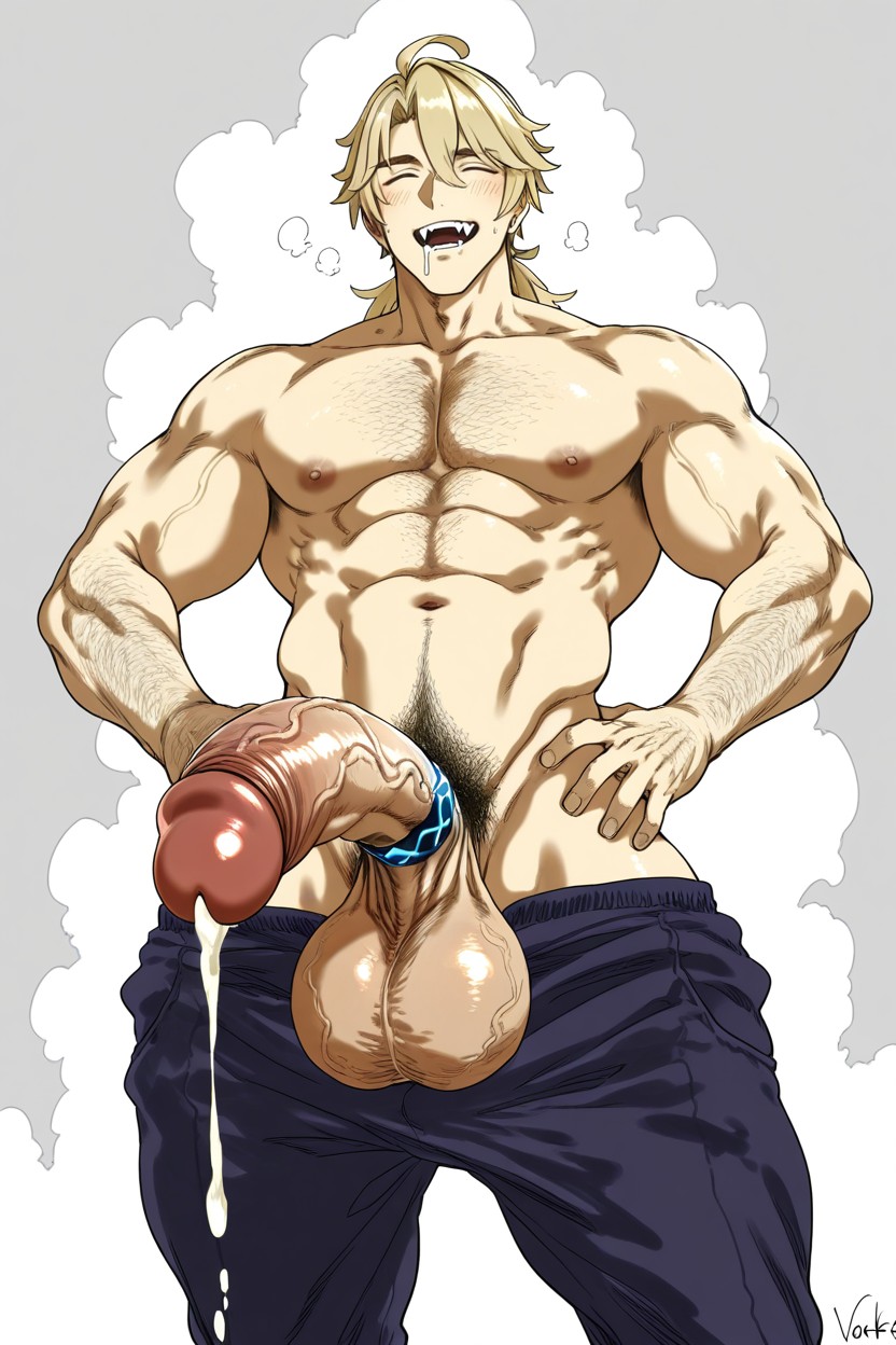 Fangs, Grandmaster Varka, 丸いお尻 ゲイAIポルノ