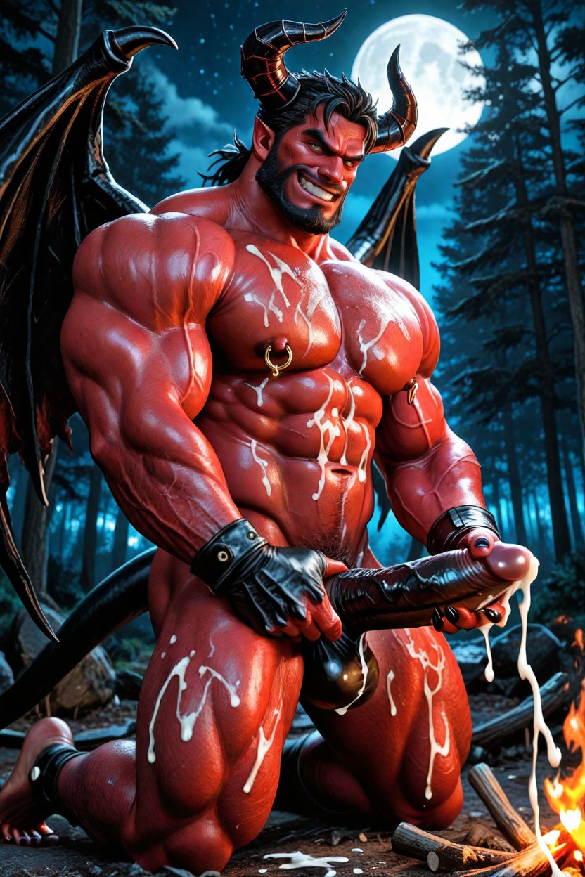 Cum Everywhere, Wings, Bara ゲイAIポルノ