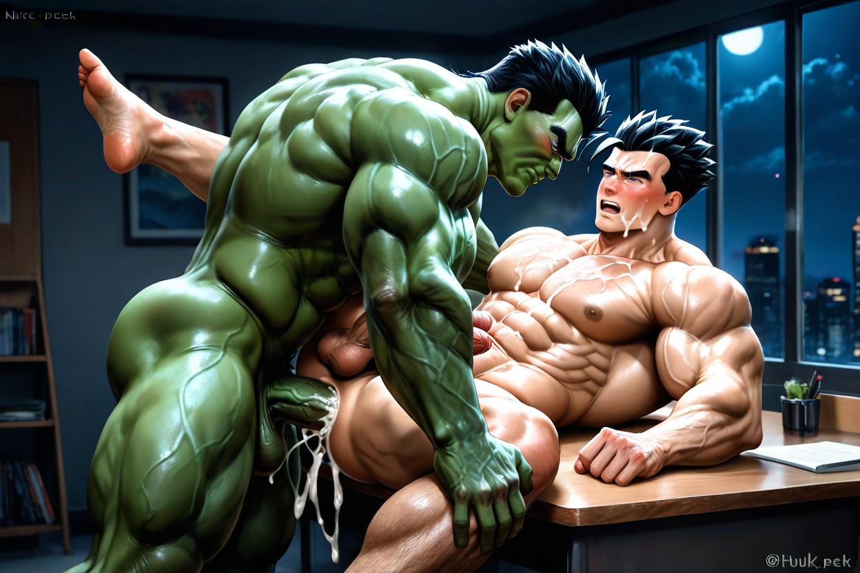Massive Cocks, Hulk Fucking Ultimate Gohan, Perfect Men AI同性戀黃片