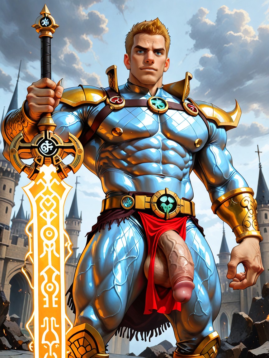 巨大的阴茎, Aggressive Sexy Expression, Secret Identity Of He-man AI同性恋黄片