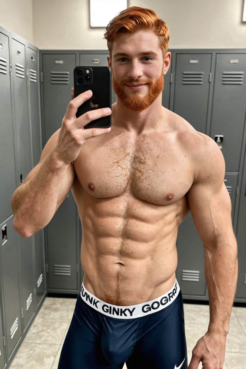 肌肉型, Large Pecs, Pale Skin AI同性恋黄片