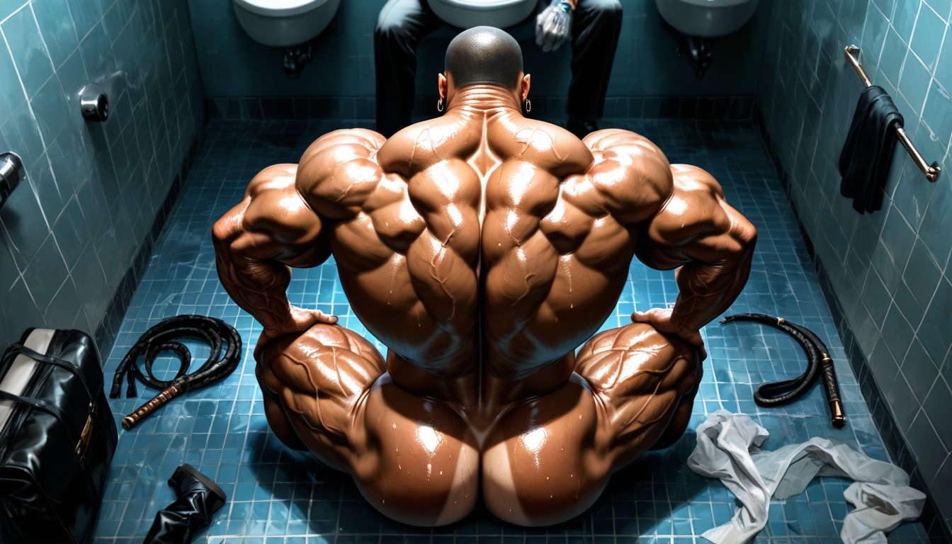 Hyper Muscular Body, 3人, High Definition ゲイAIポルノ