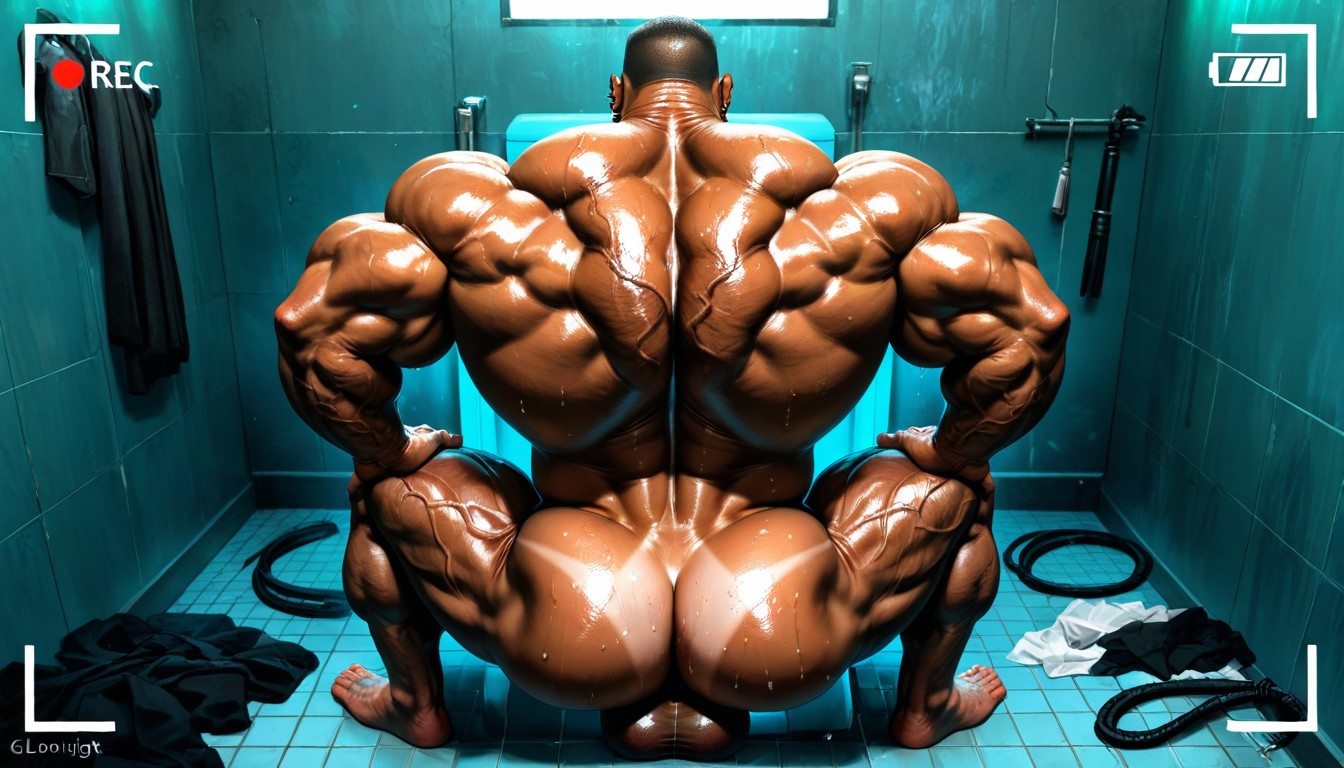 Big Lats, Dark Skin, Naked Porno IA Gay