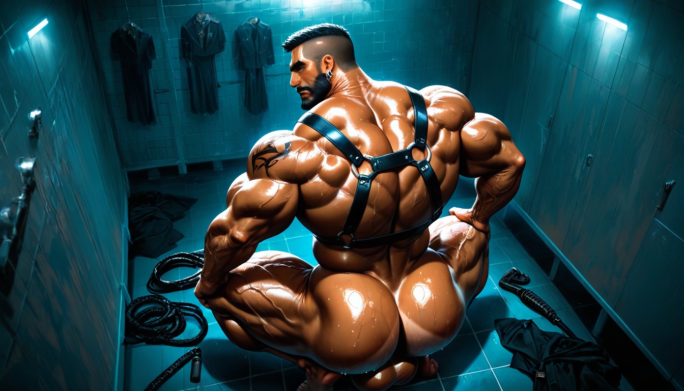 Veiny Arms, No Hair On Legs, No Hair On Forearms 게이 AI 포르노
