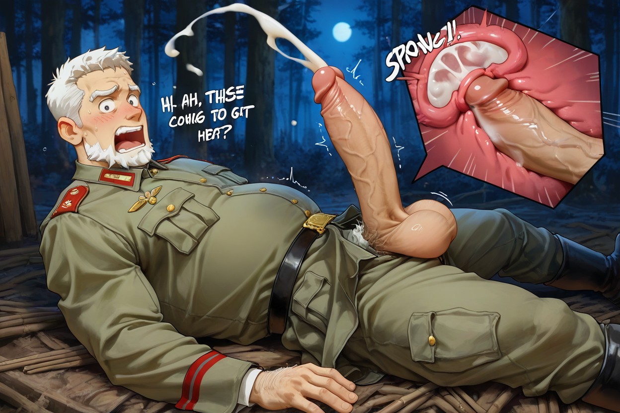 Beitemian, Xxl Long Spiky Cock, Hyper Erect Penis Sticking Into Ass Hole From Muscular Man Porno IA Gay