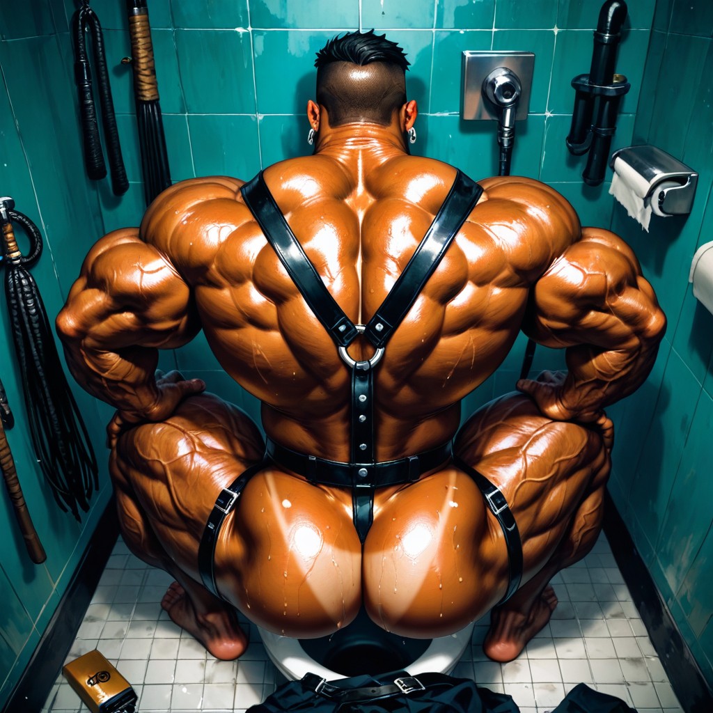Muscular Ass, Asshole, No Hair On Legs Porno IA Gay
