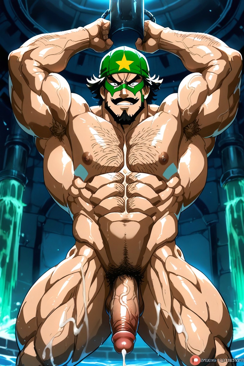 Cum On Body, Chest Muscular, Hair Porno IA Gay
