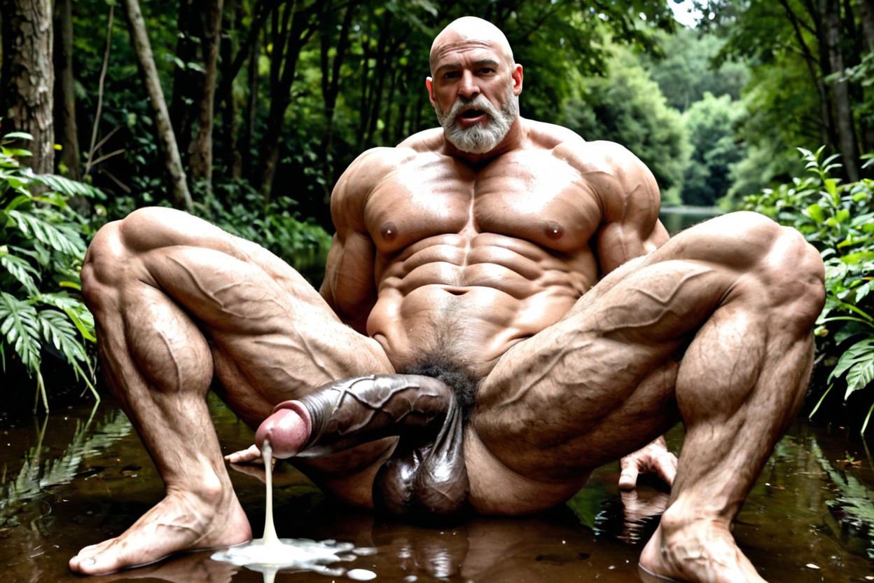 Hips Size, Squeezable, Hyper Muscular Body Porno IA Gay