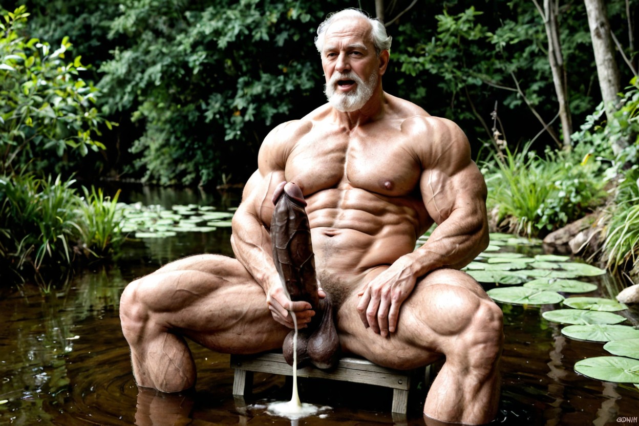 Poils Pubiens, Extreme Hairy Groin, Huge Massive Heavy Sagging Round Dark Balls Porno IA Gay