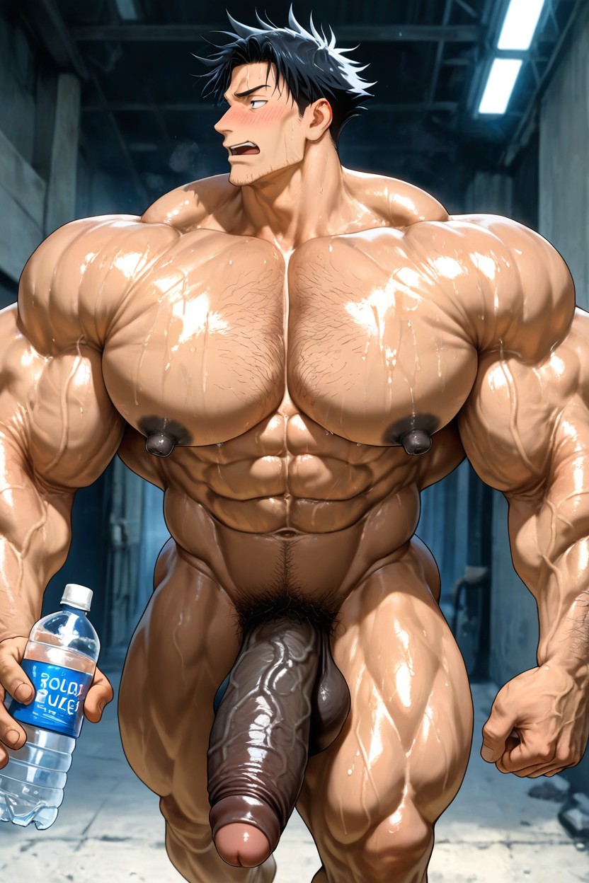 Pubic Hair, Exquisite Tonal Range, Stubble ゲイAIポルノ