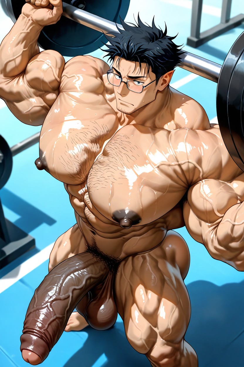 Gêné, Sculpted Neck, God Physique Porno IA Gay