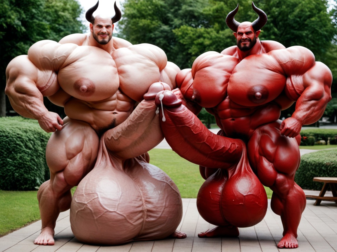 Hyper Veiny Muscles, 18+, Extrêmement Lourd En Bas Porno IA Gay