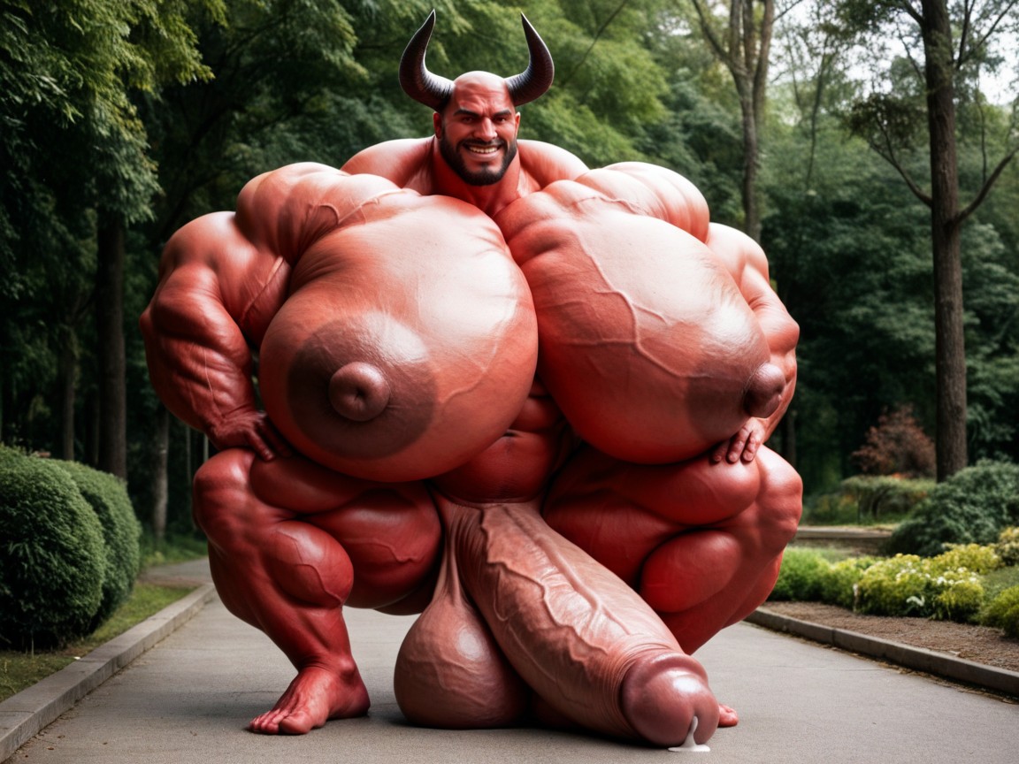 Balls Bigger Than Human, Hyper Cock, Hyper Red Skin Porno IA Gay