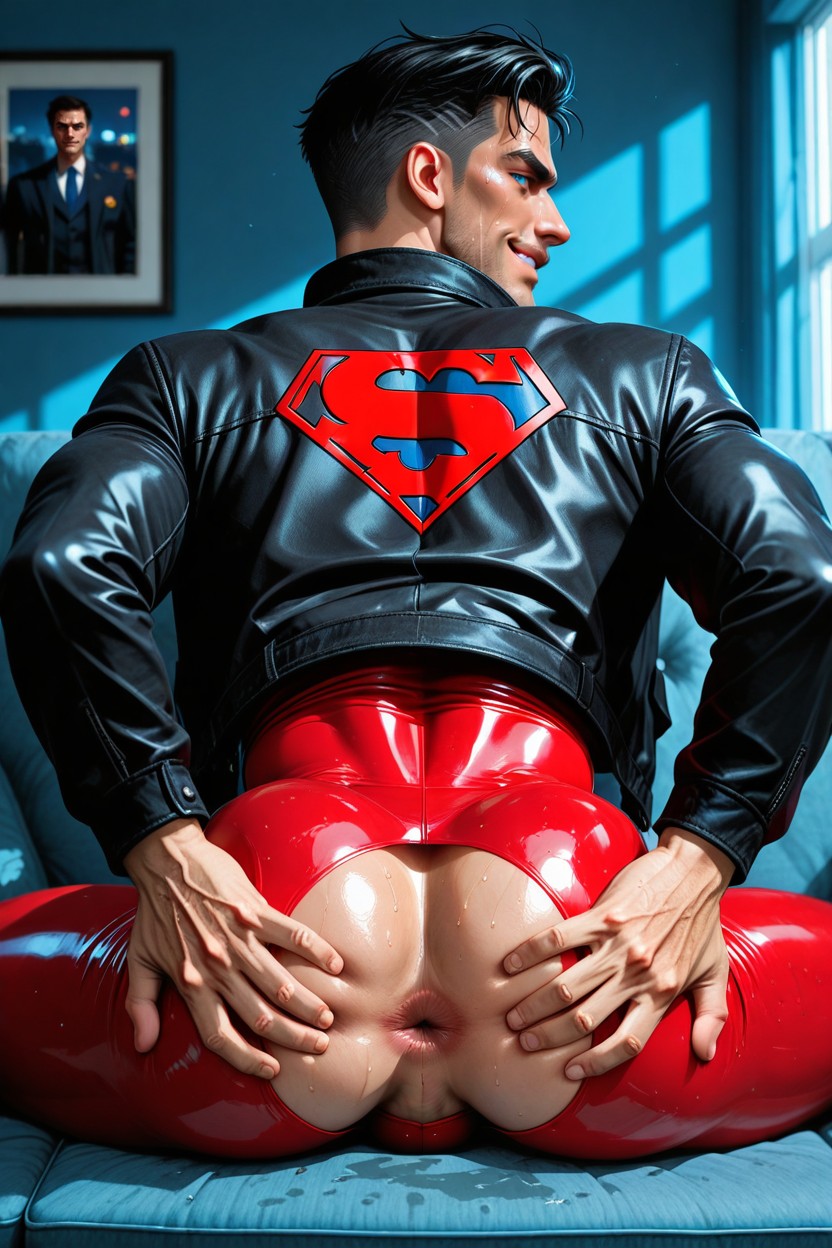 Vue De Face, En Forme, Cosplay Porno IA Gay