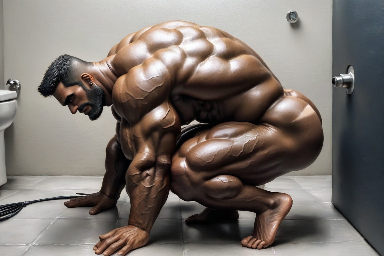 Sweaty, Detailed Realistic Image, Veiny Arms 게이 AI 포르노