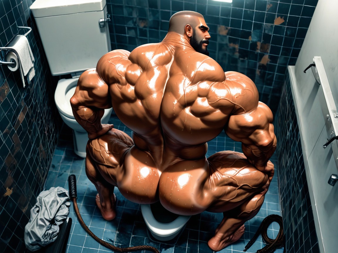 Naked, Dark Skin, Veiny Legs AI同性戀黃片