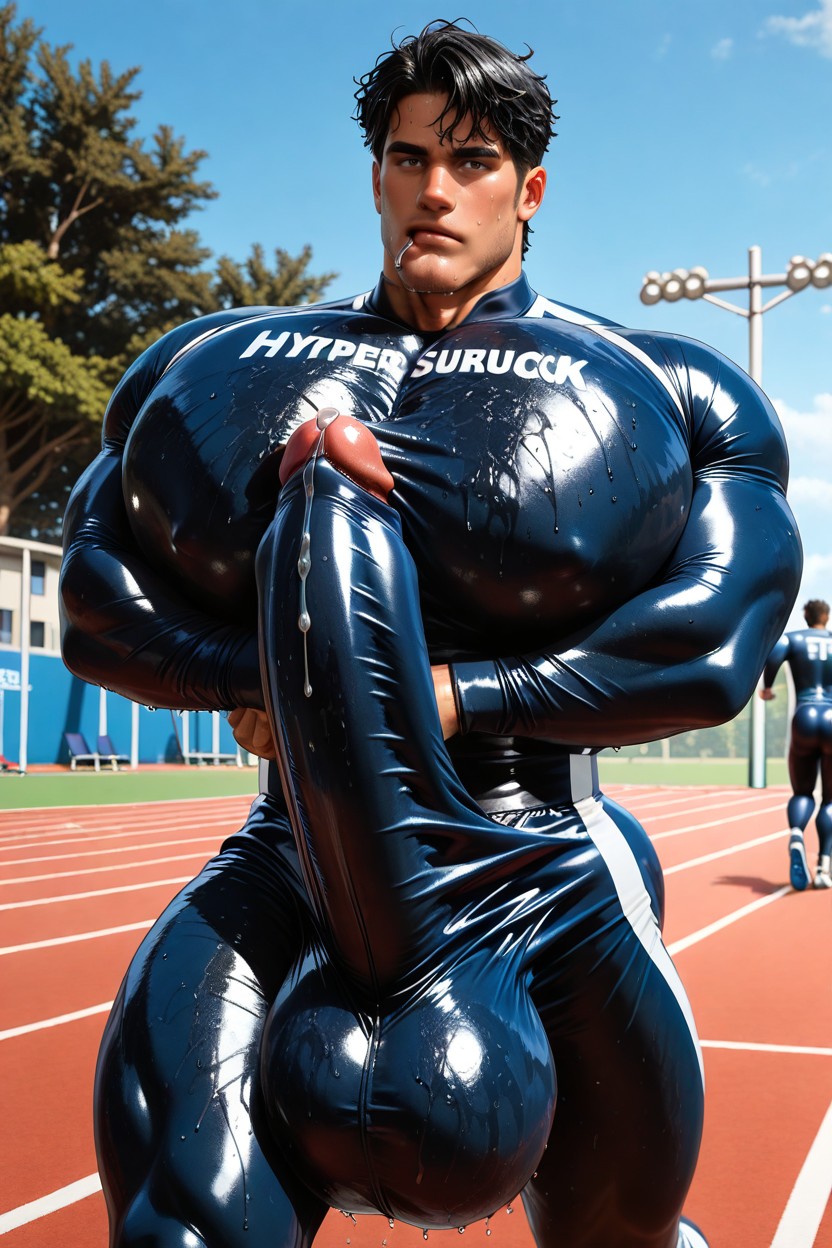 Wetsuit Bulge, 25+, Angular Features ゲイAIポルノ