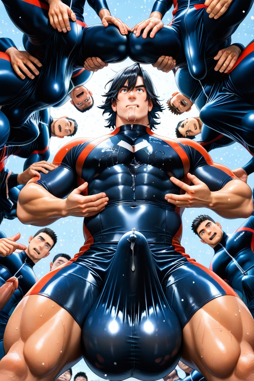 Gigantic Thick And Long Bulge, 晚上, Wetsuit Bulge AI同性戀黃片