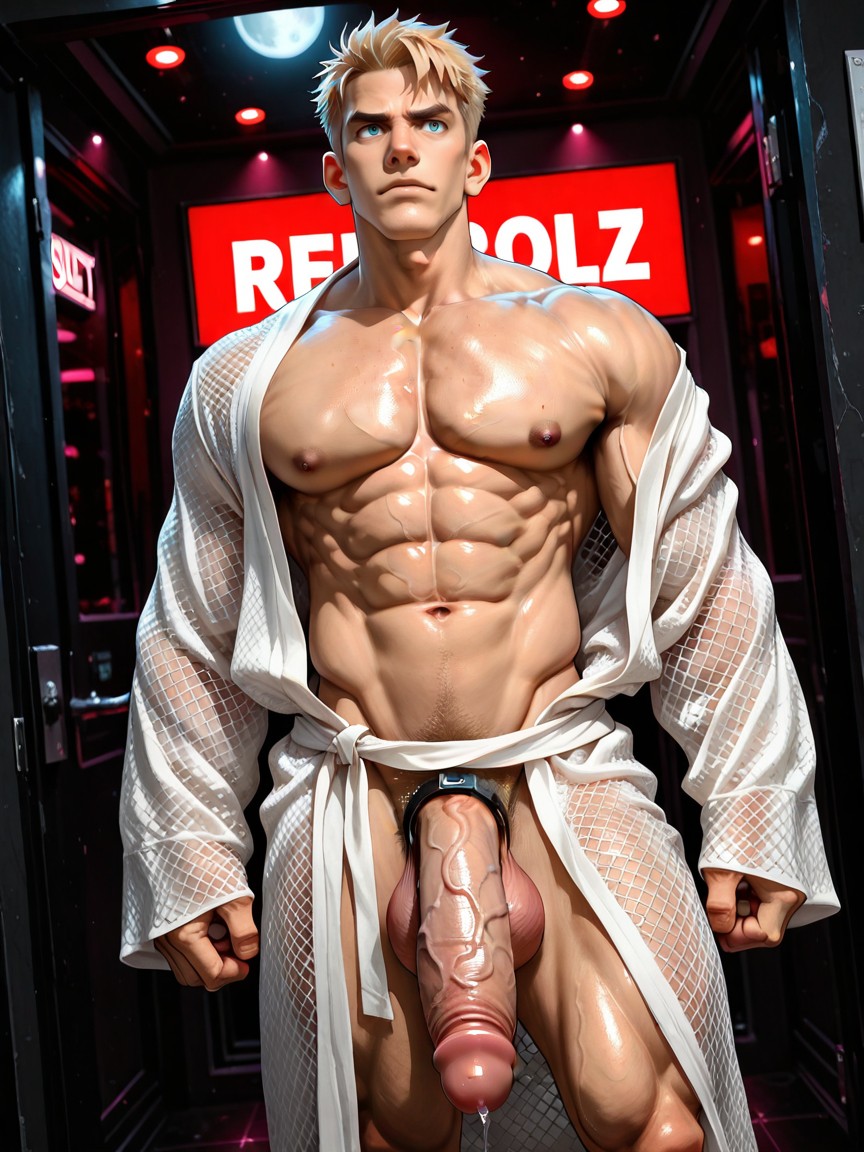 Revealed Perfect Pecs, Humongous Bodybuilder, 18+ AI Gay Porn