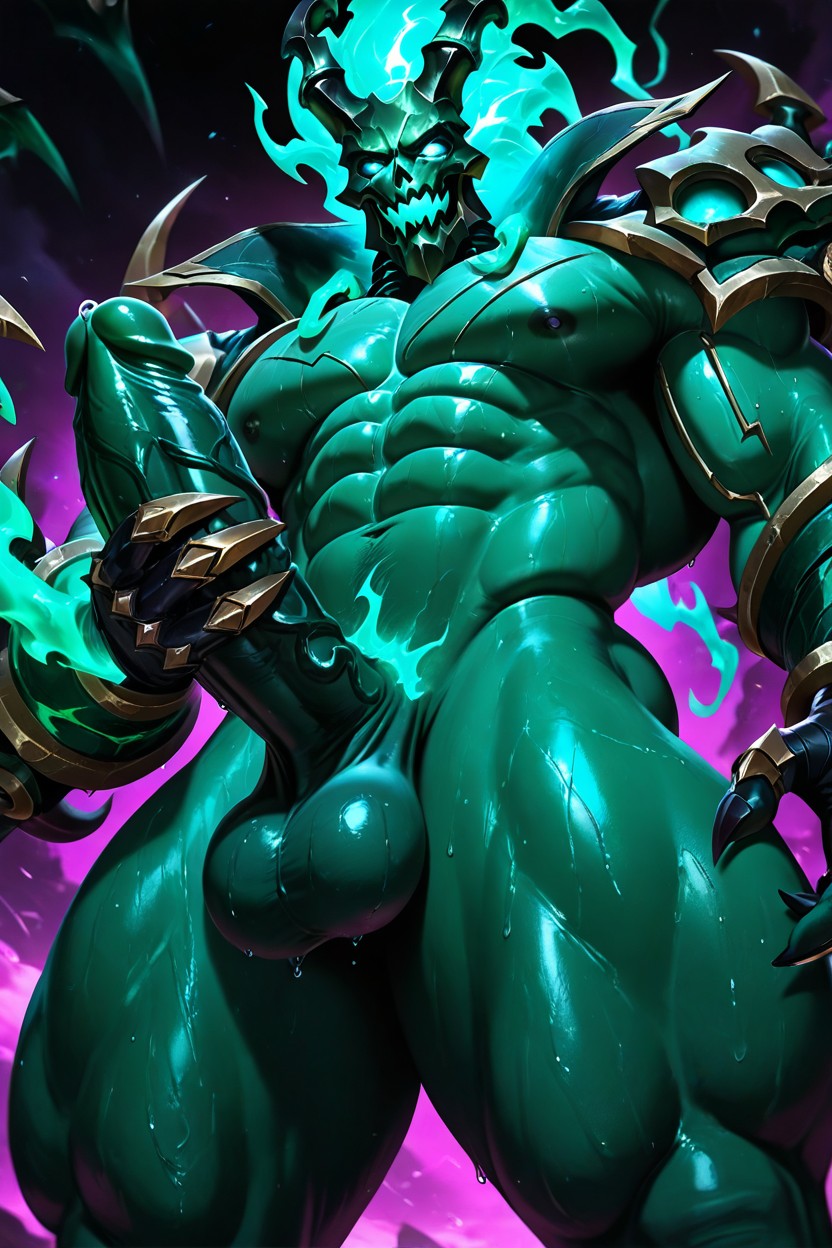 Big Pecs, Natural Balls, 普通のお尻 ゲイAIポルノ