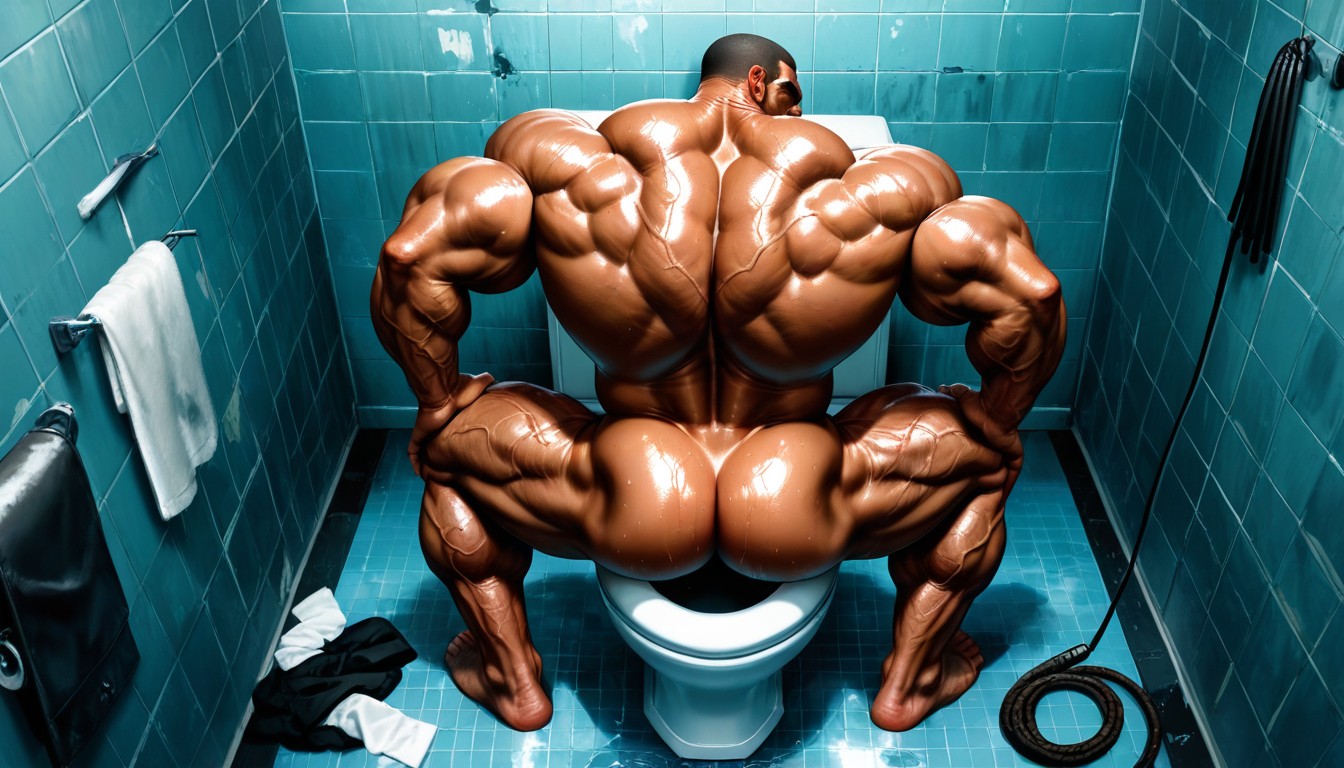 フルボディ, Wide Back, Detailed Realistic Image ゲイAIポルノ