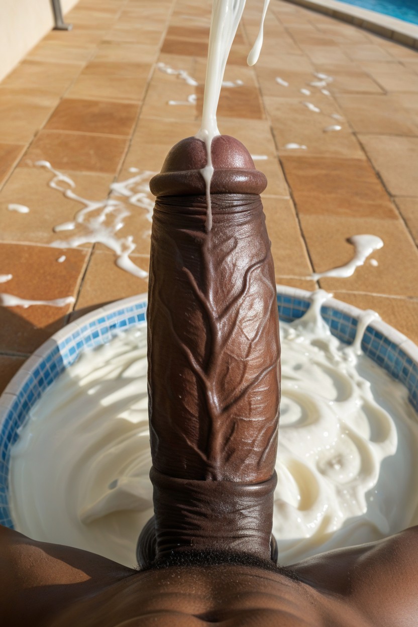 Oversized Hyper Gigantic Penis, Horsecock, Hyper Cum ゲイAIポルノ