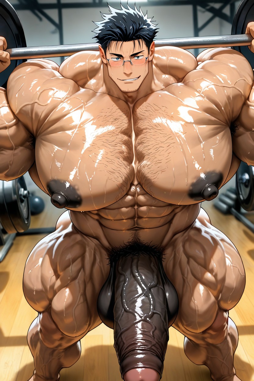 Cumshot, 25+, Pubic Hair AI Gay Porn