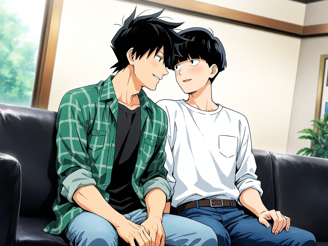 Male Only, Kageyama Shigeo, Mobpsycho Porno gay IA