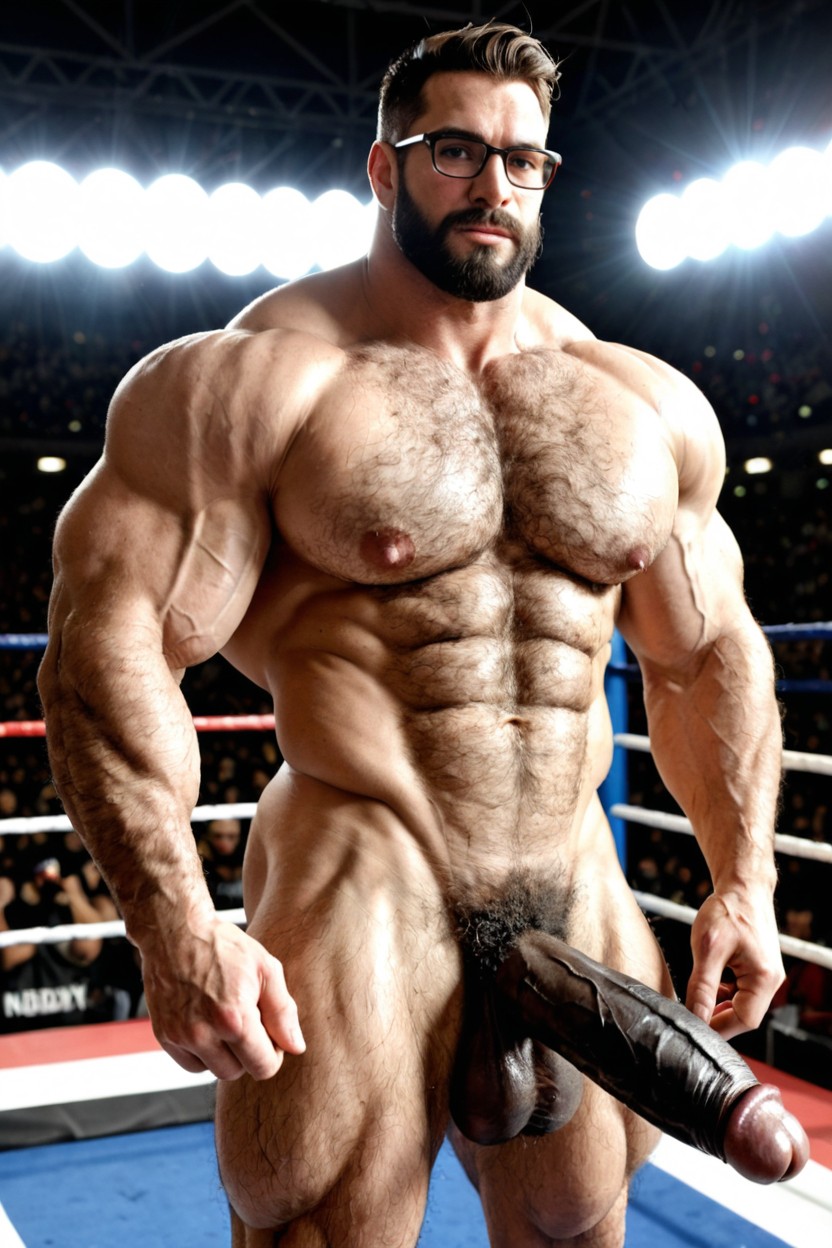 Pale Skin, Round Pecs, Pink Cockhead AI Gay Porn
