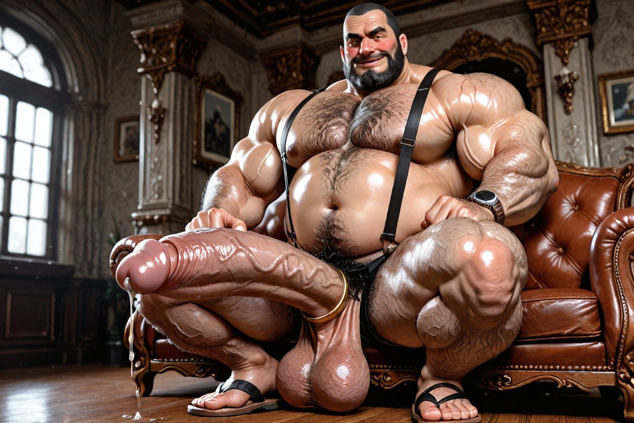 Extra Long Foreskin, Isolated, ベリーショートヘア ゲイAIポルノ