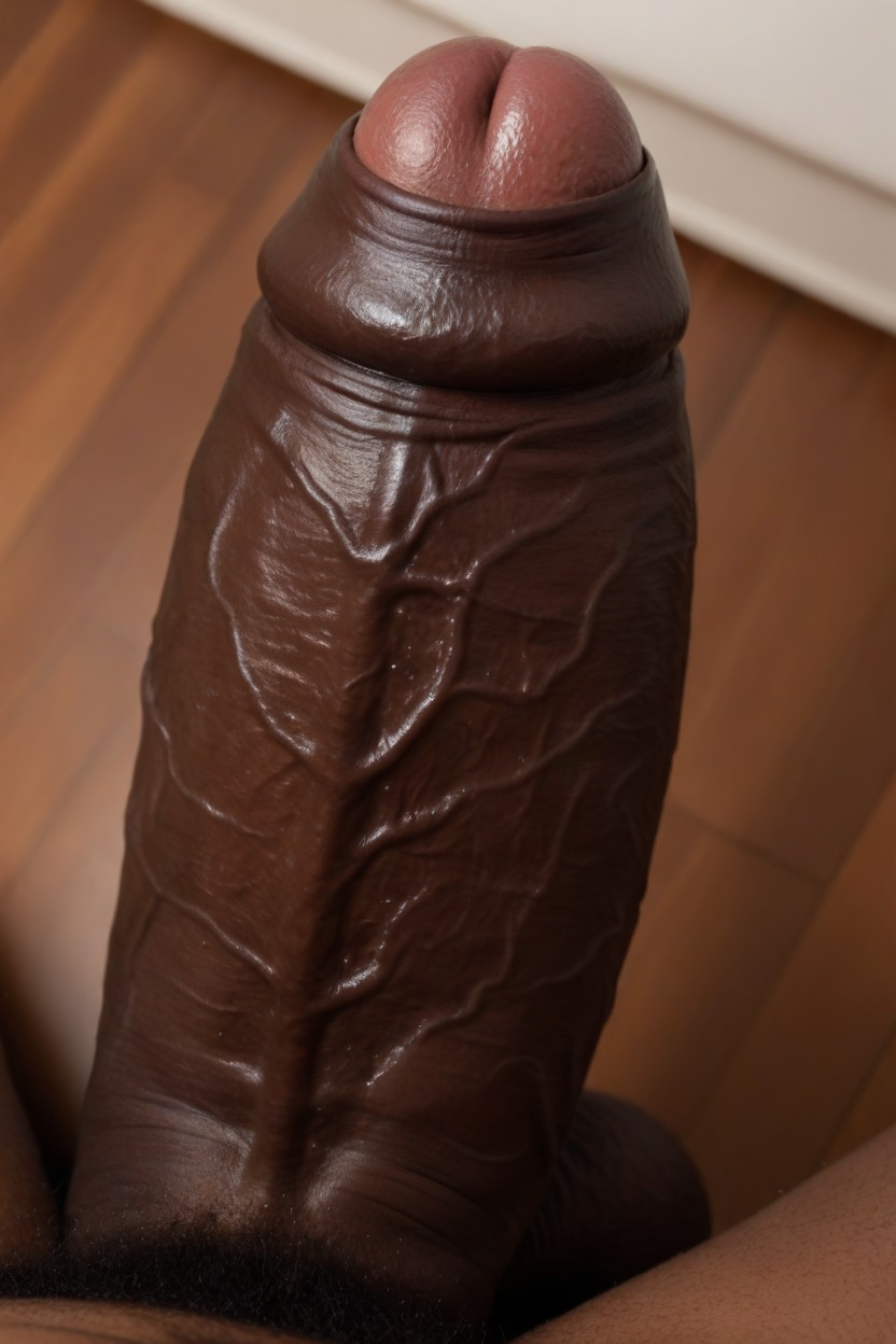 Huge Glans, Award Winning Photo, Monster Cock Pornografia gay com IA