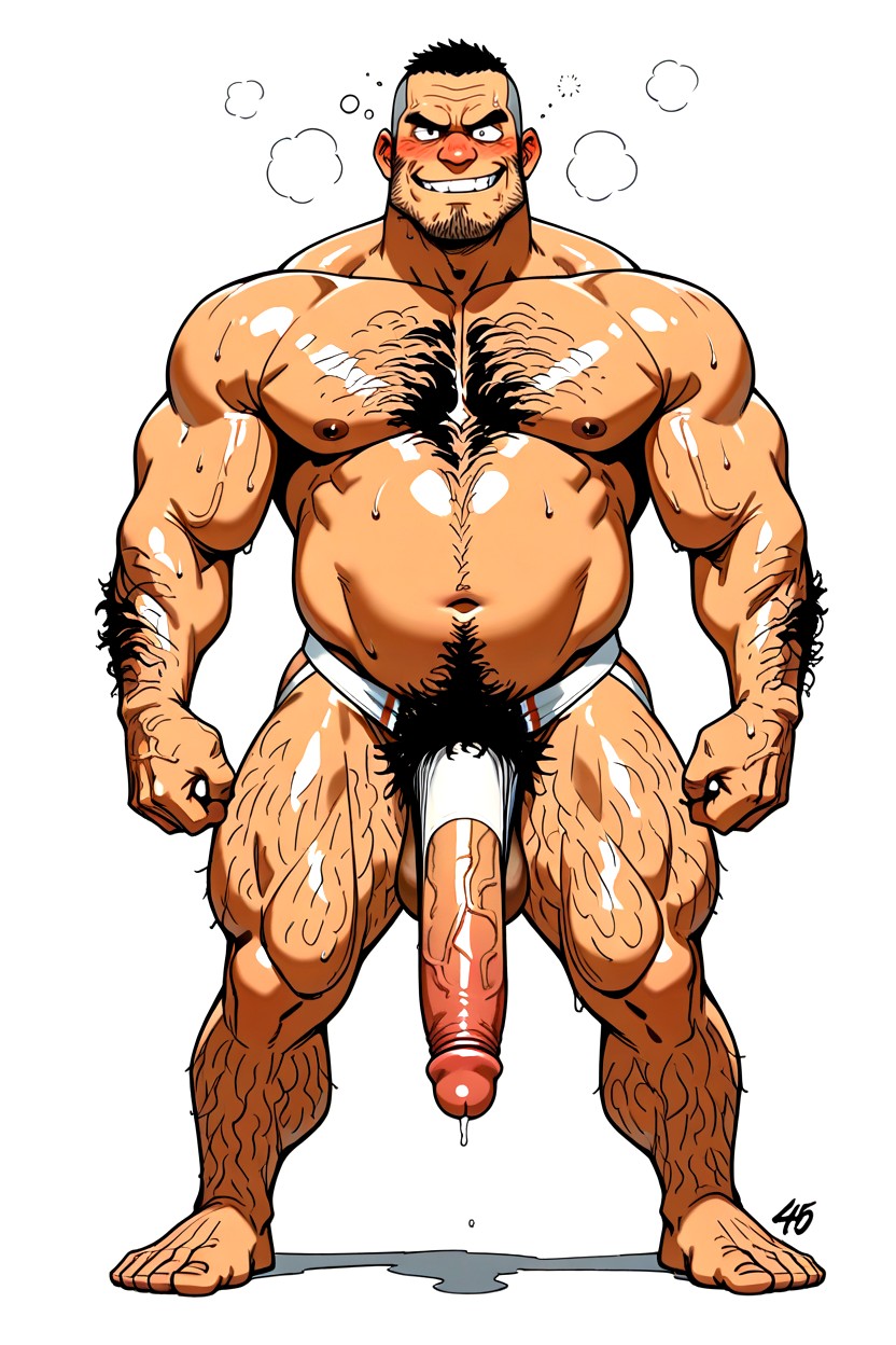 阴毛, Burlap Jockstrap Material, Blushing AI同性恋黄片