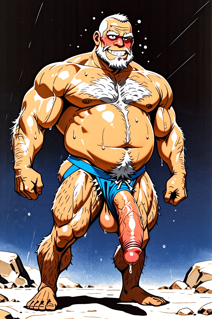 Highly Detailed Jock Strap, 难以置信的超长阴茎, 淘氣 AI同性戀黃片