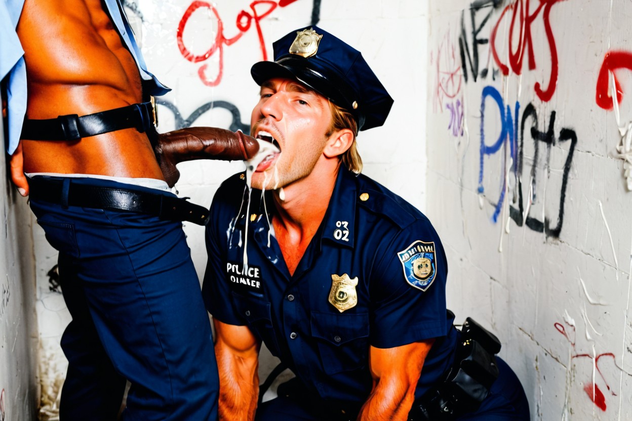 Mouth Wide Open, On Knees, Interracial AI同性恋黄片