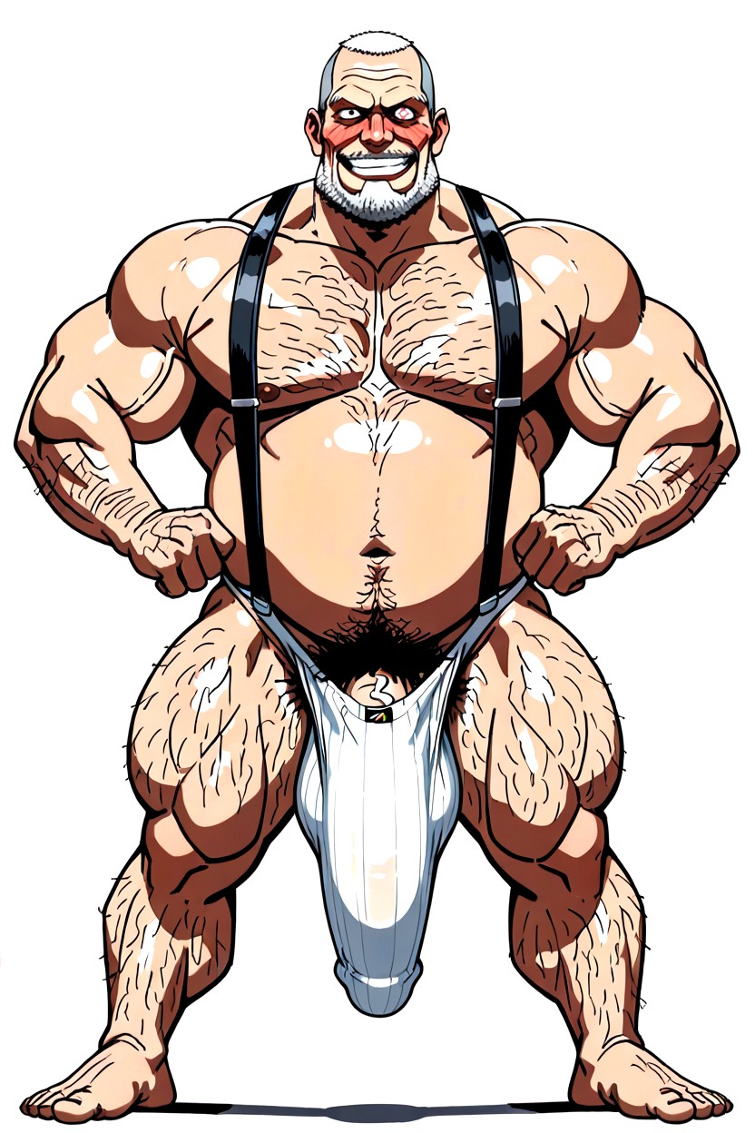小马阴茎, Excessive Body Hair, Horny AI同性恋黄片