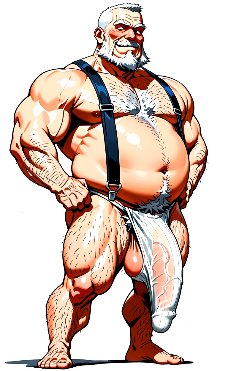 恥ずかしい, Excessive Body Hair, パンツ ゲイAIポルノ