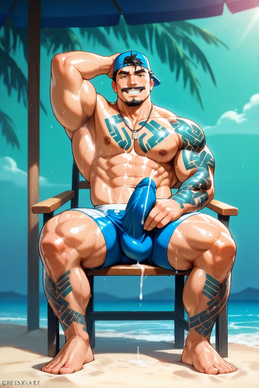 Cresxart Style, Handsome, Erection AI同性戀黃片