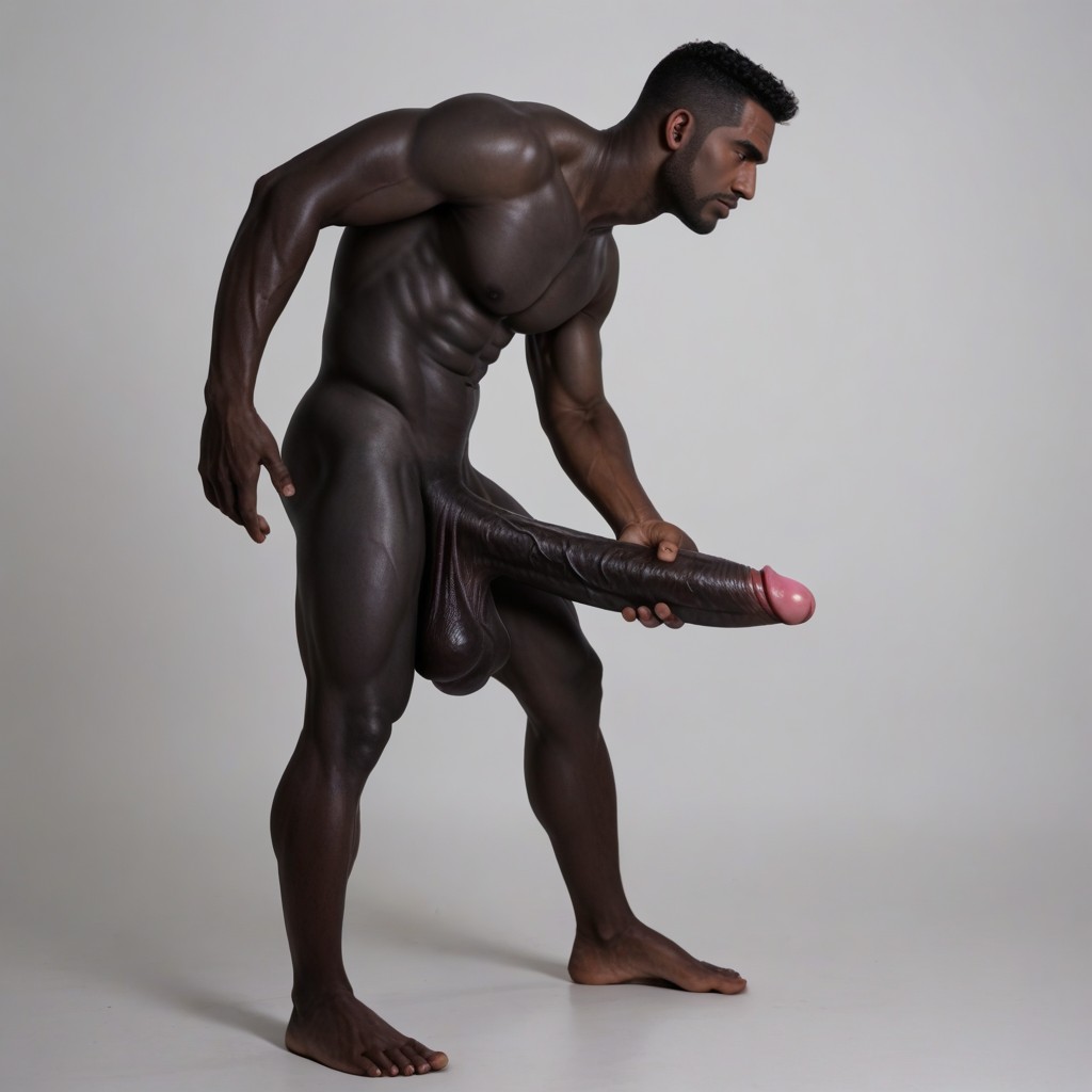 站立, One Penis, Thick Medial Ring AI同性戀黃片