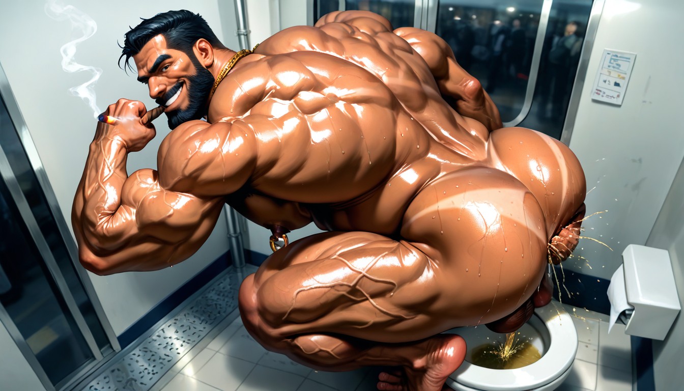 Hyper Calves, Detailed Image, On Tiptoes AI同性戀黃片